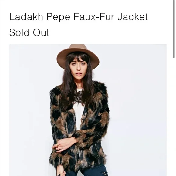 Urban Outfitters Ladakh ‘Pepe’ Faux Fur Jacket - Picture 15 of 16